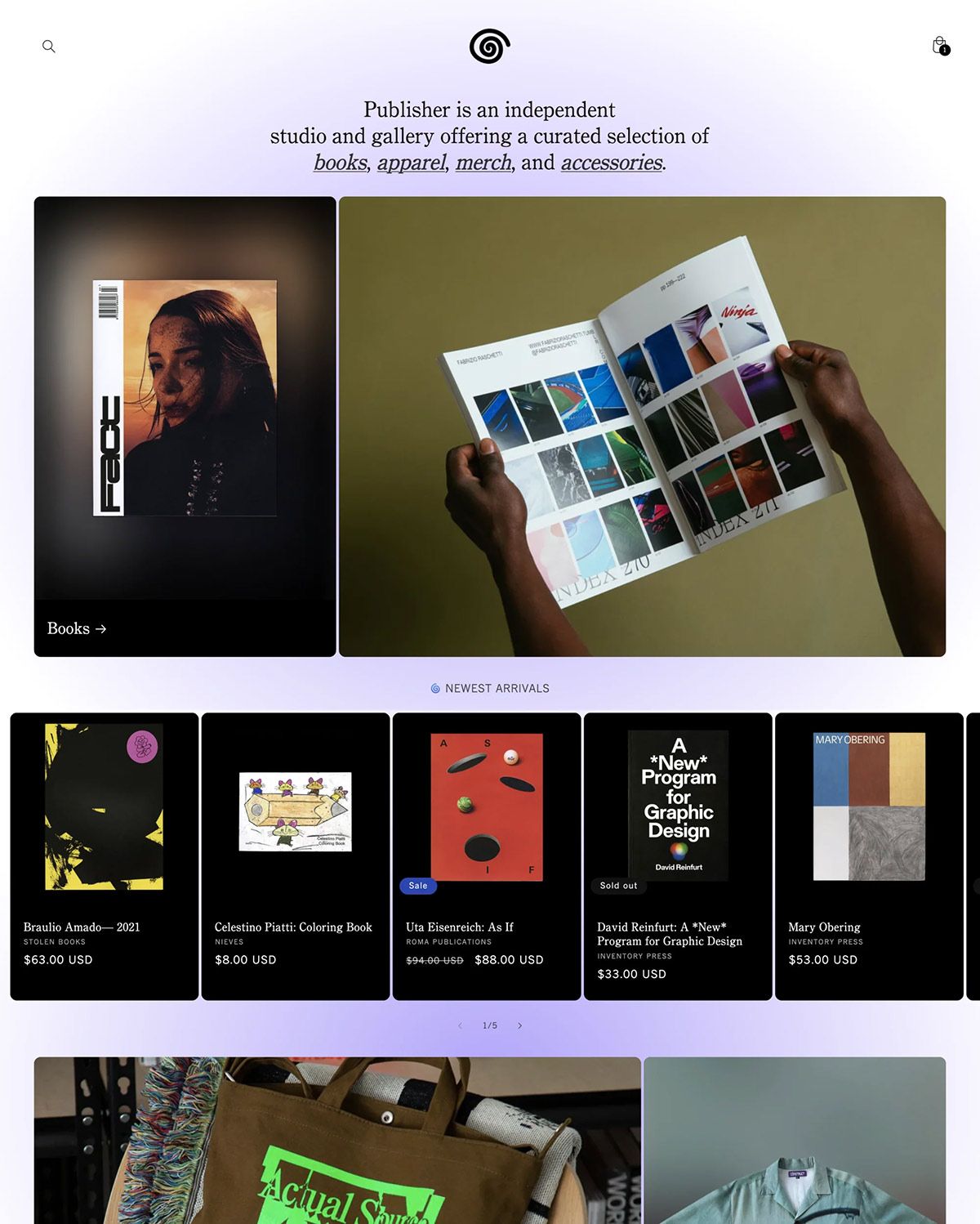 Shopify免费模板 - Publisher