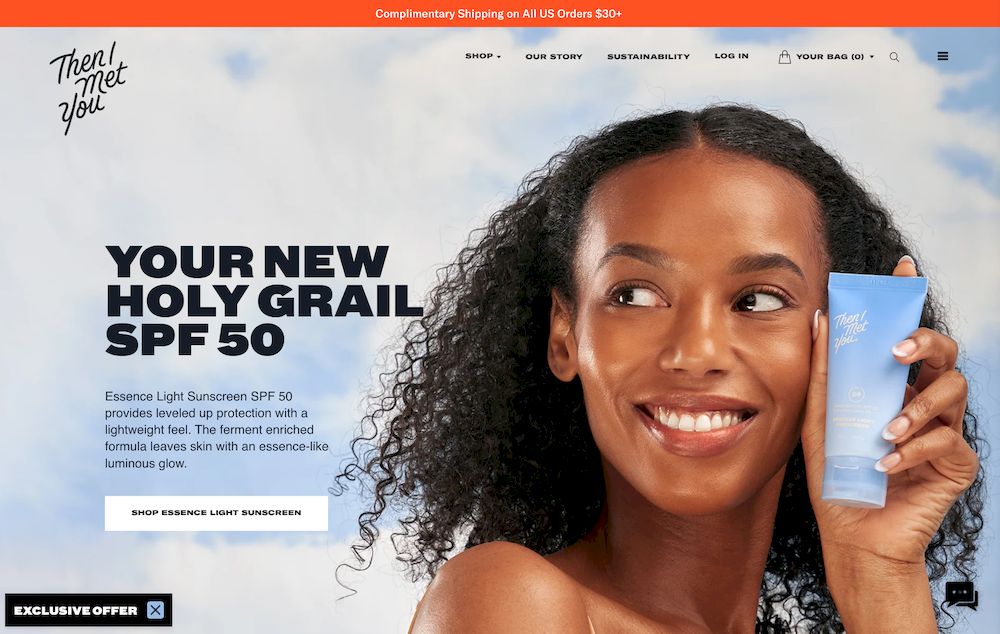 shopify store Then I Met You