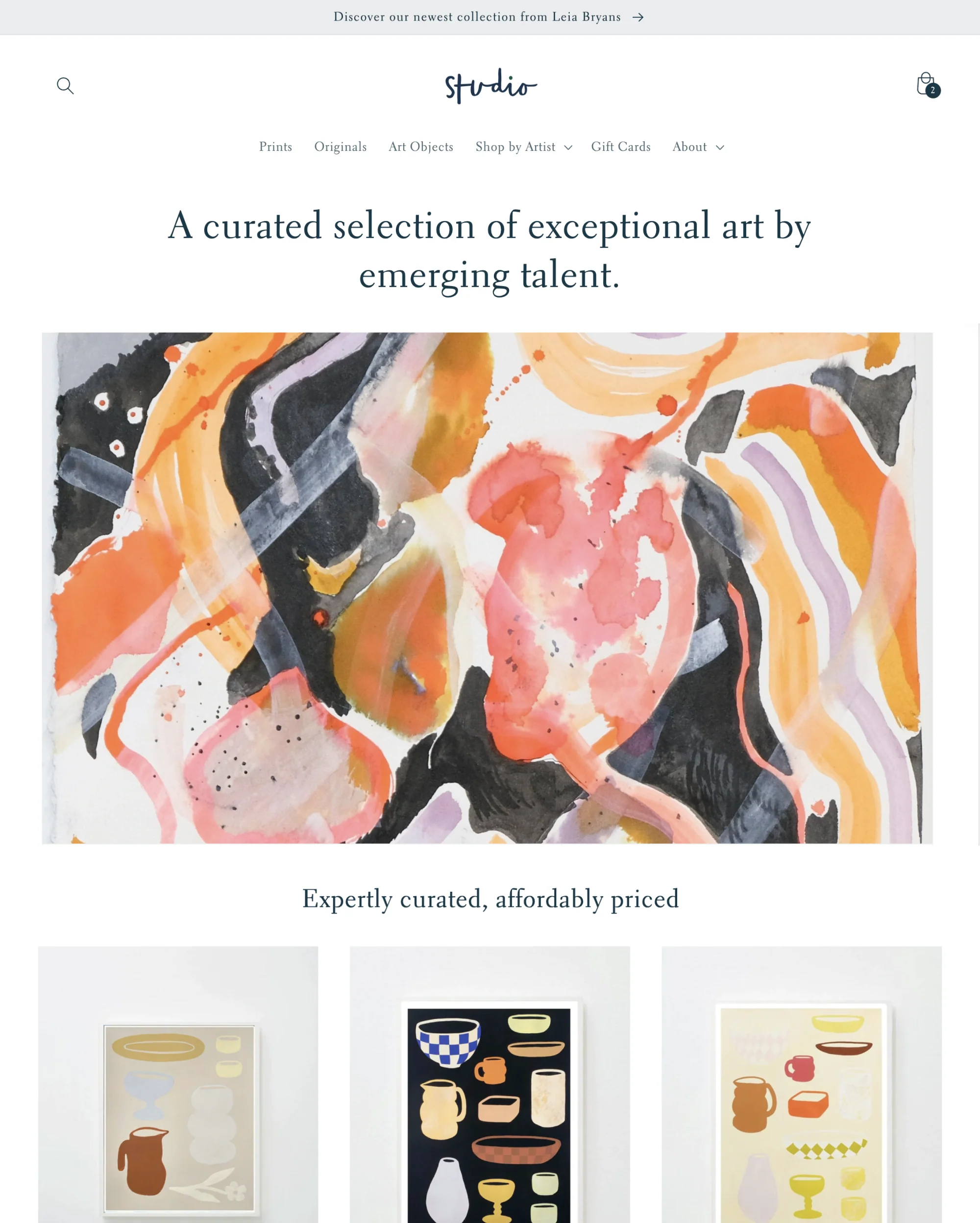 Shopify免费模板 - Studio