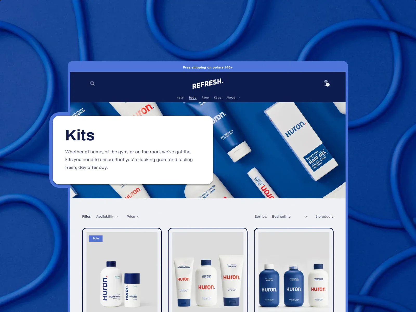 Refresh简洁现代的设计