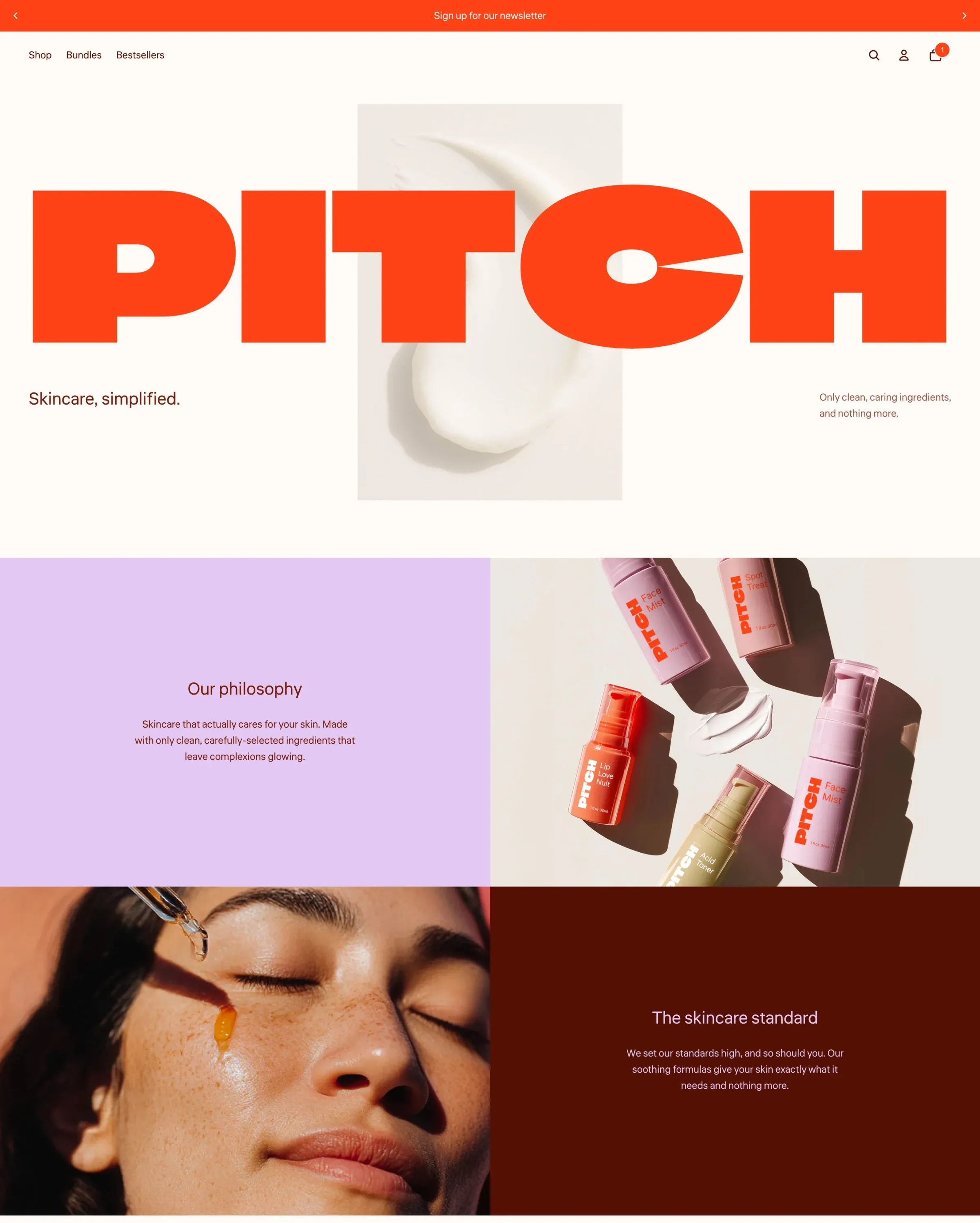 Shopify免费模板 - Pitch