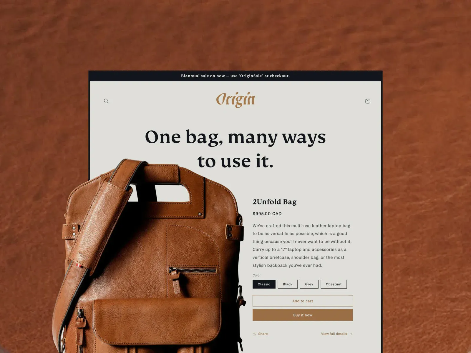 高级自定义选项