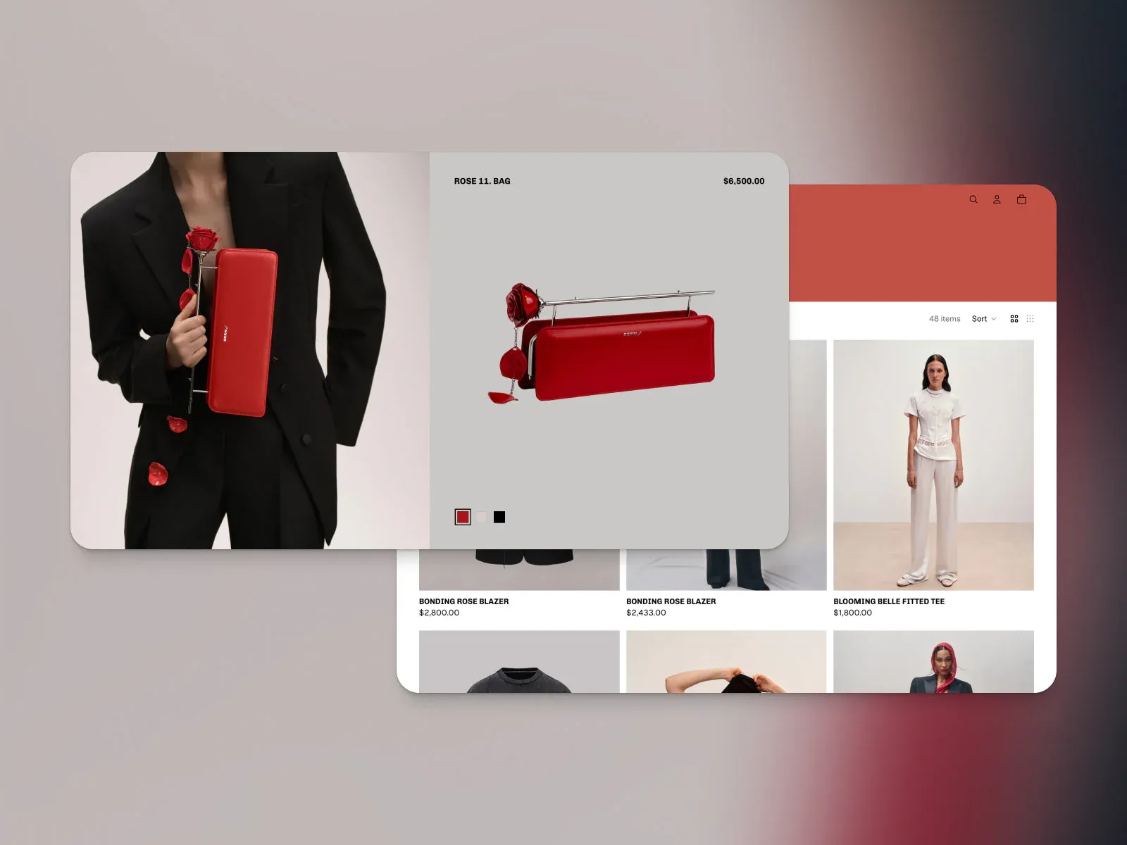 时尚独特的布局